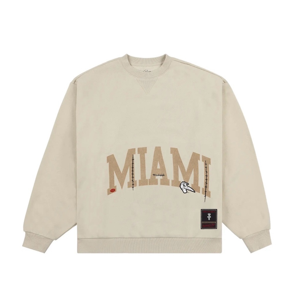 Travis Scott Umiami crewneck size small